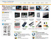 Tablet Screenshot of beseencontrol.com
